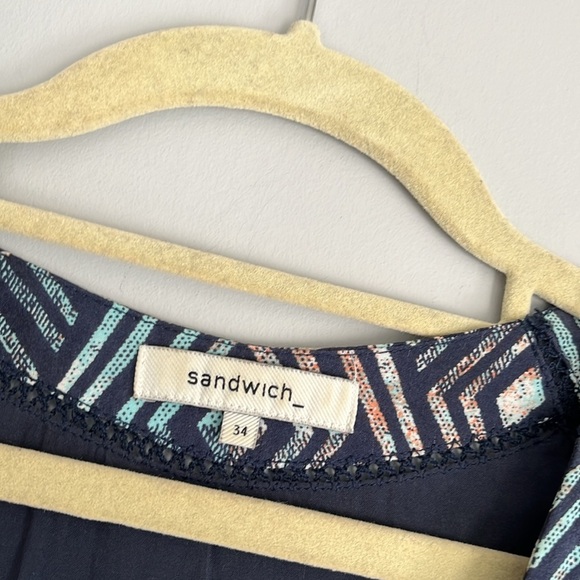 Sandwich light shift dress 34 - Picture 3 of 6